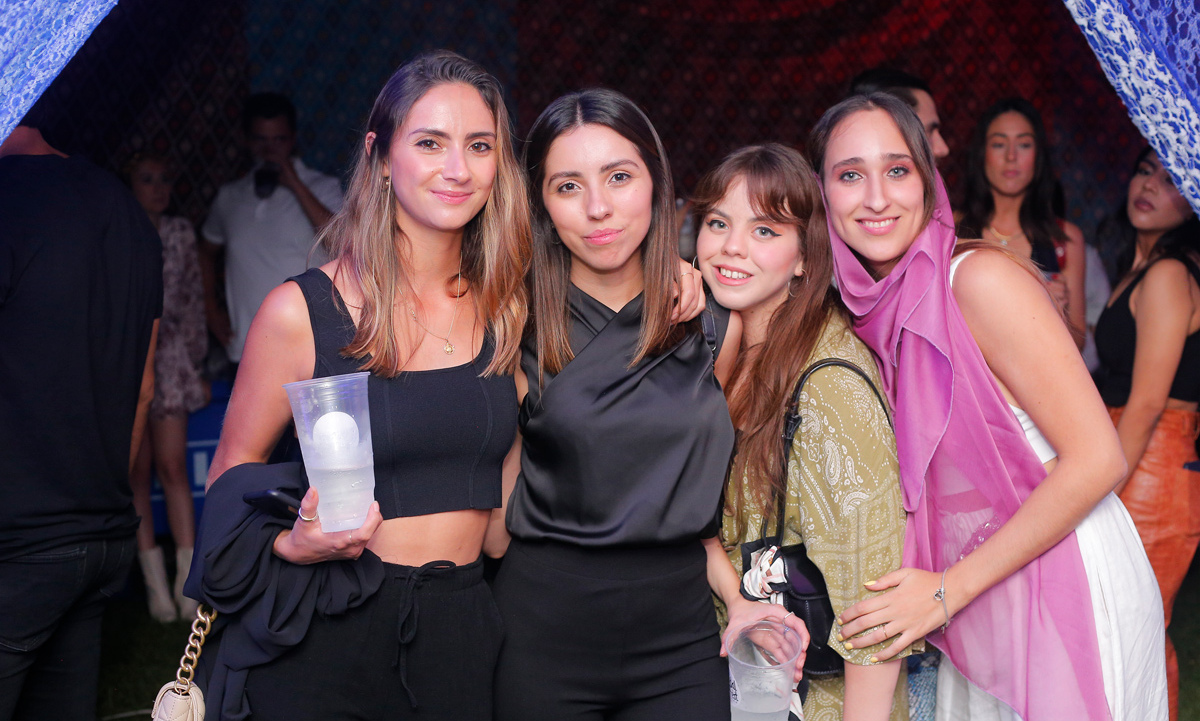 Elisa Ferviere, Cristy Maroun, Sofií Lozano y Adriana Chofani / Foto: Roberto Alvarado