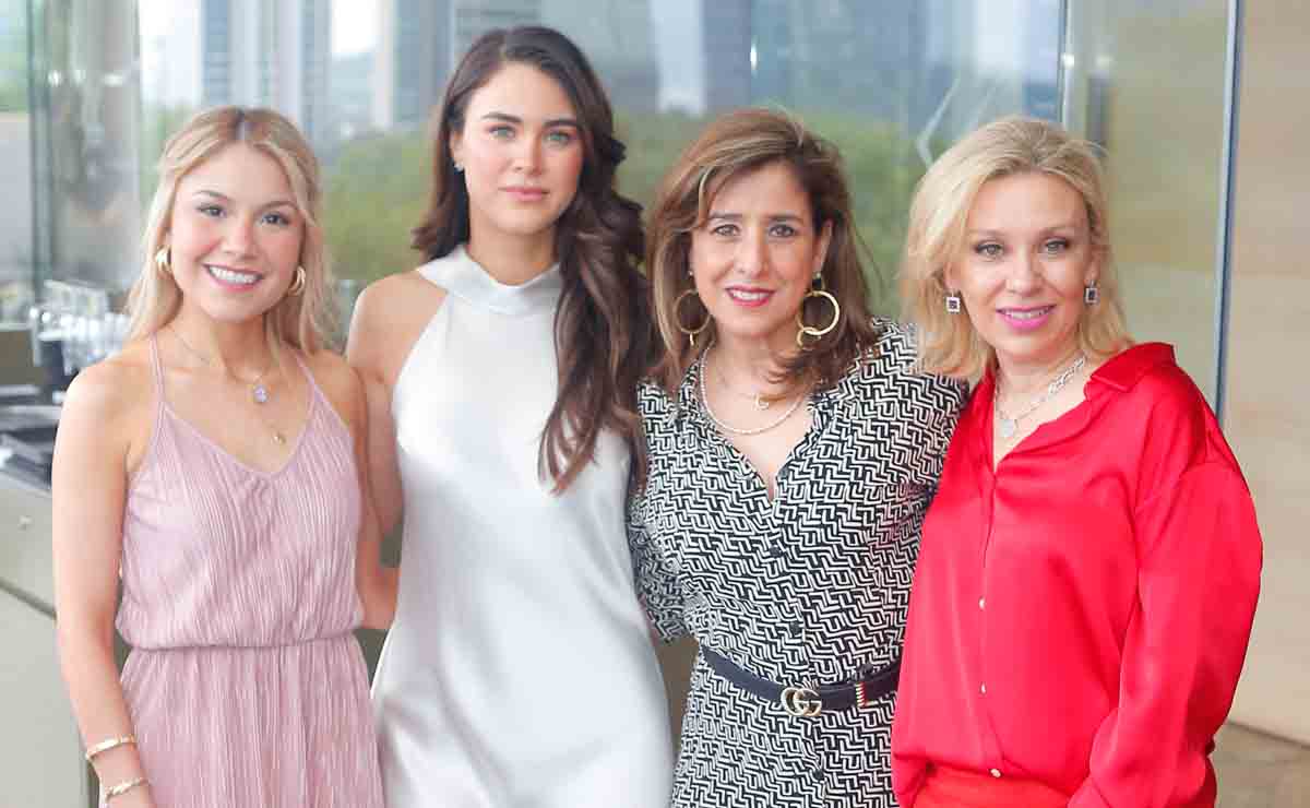 Eugenia González, Lucía Isabel Cantú, Eugenia Barrera y Maria Eugenia Cantú / Fotos: Daniel Saldívar