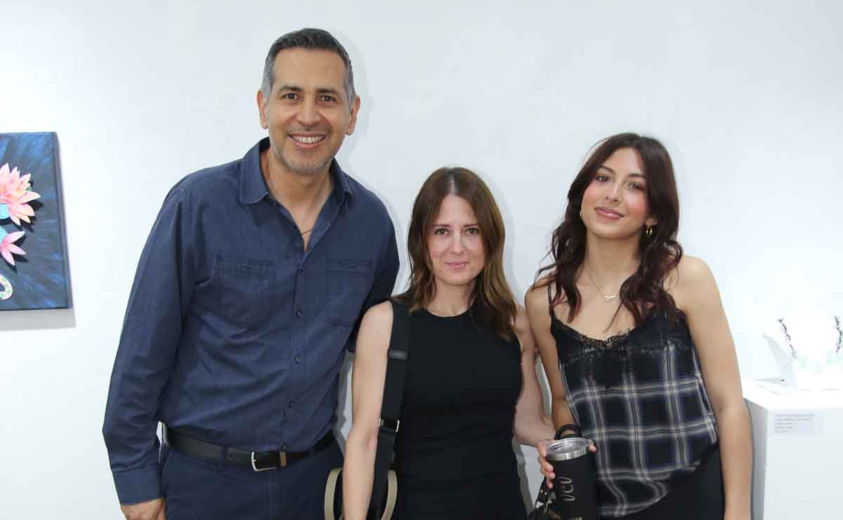 Genardo Cantú, Alejandra Vessi y Valentina Cantú / Fotos: Roberto Alvarado