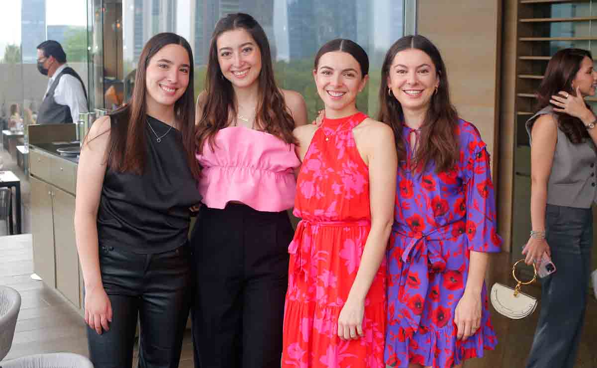 Isabella Garza, Roberta Garza, Catalina Belden y Cristell Belden / Fotos: Daniel Saldívar