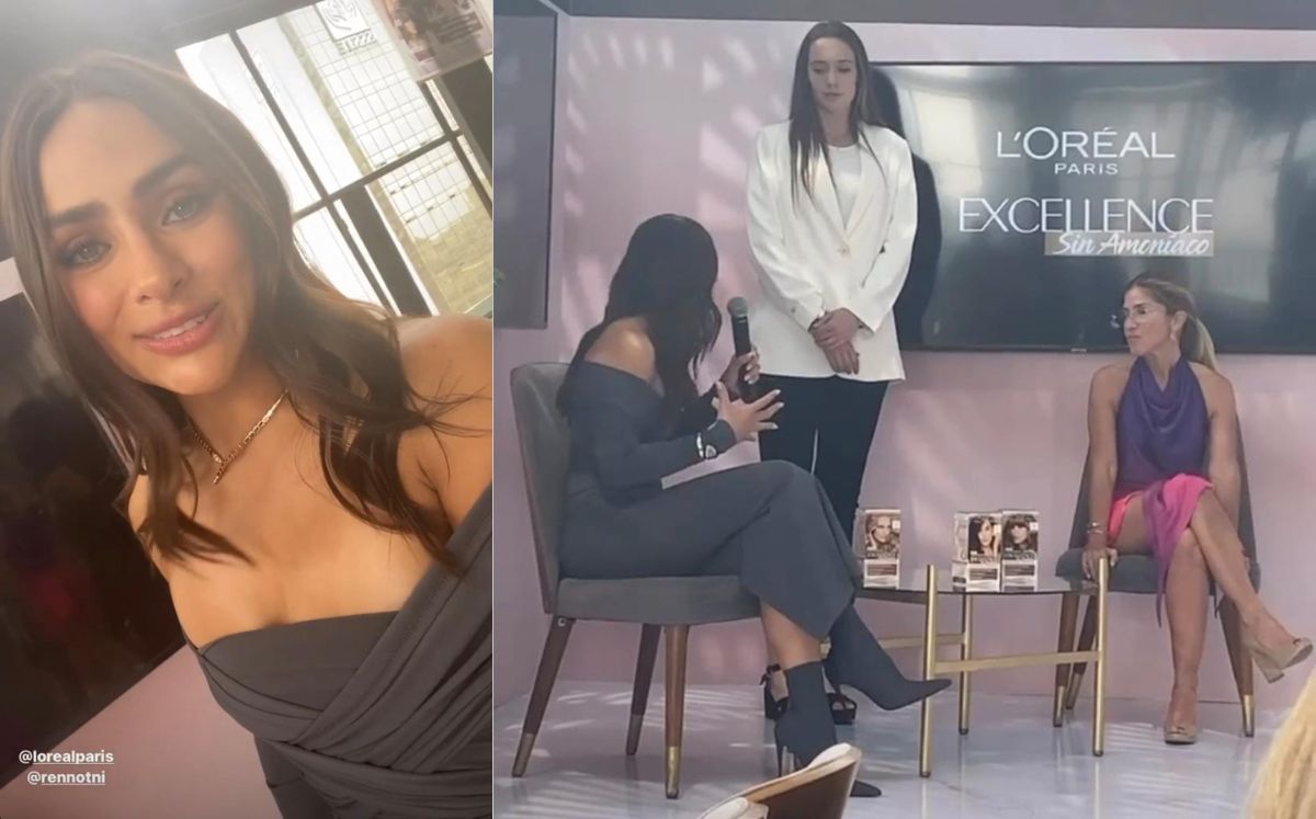 Renata Notni luce vestido midi entallado que levantó sospechas (Look)