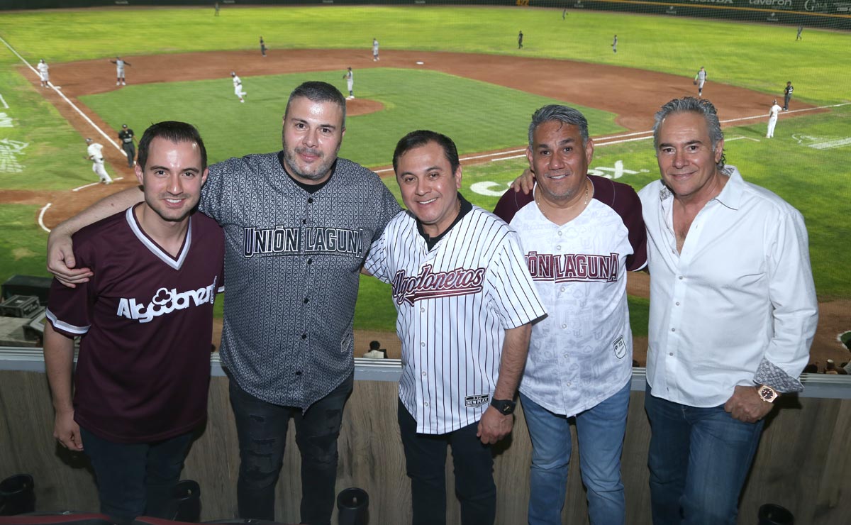 Alberto, Paco, Néstor, Xavier y Miguel