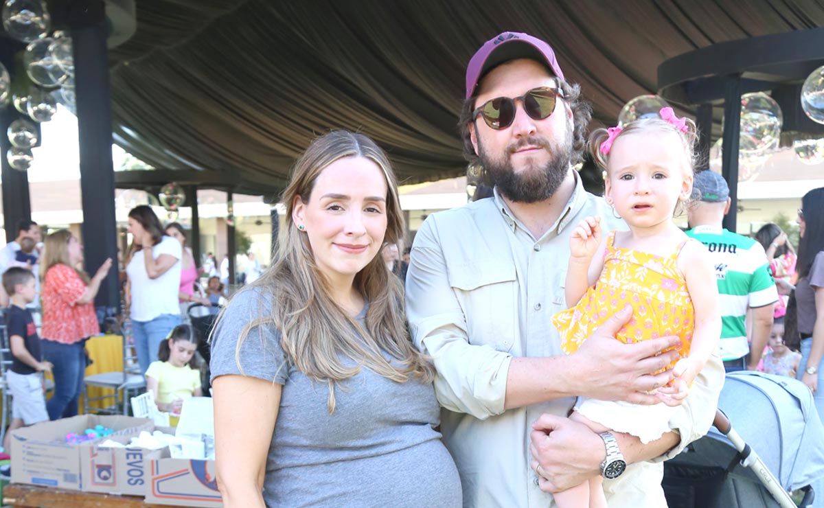 Luisa, Isaac y Olivia