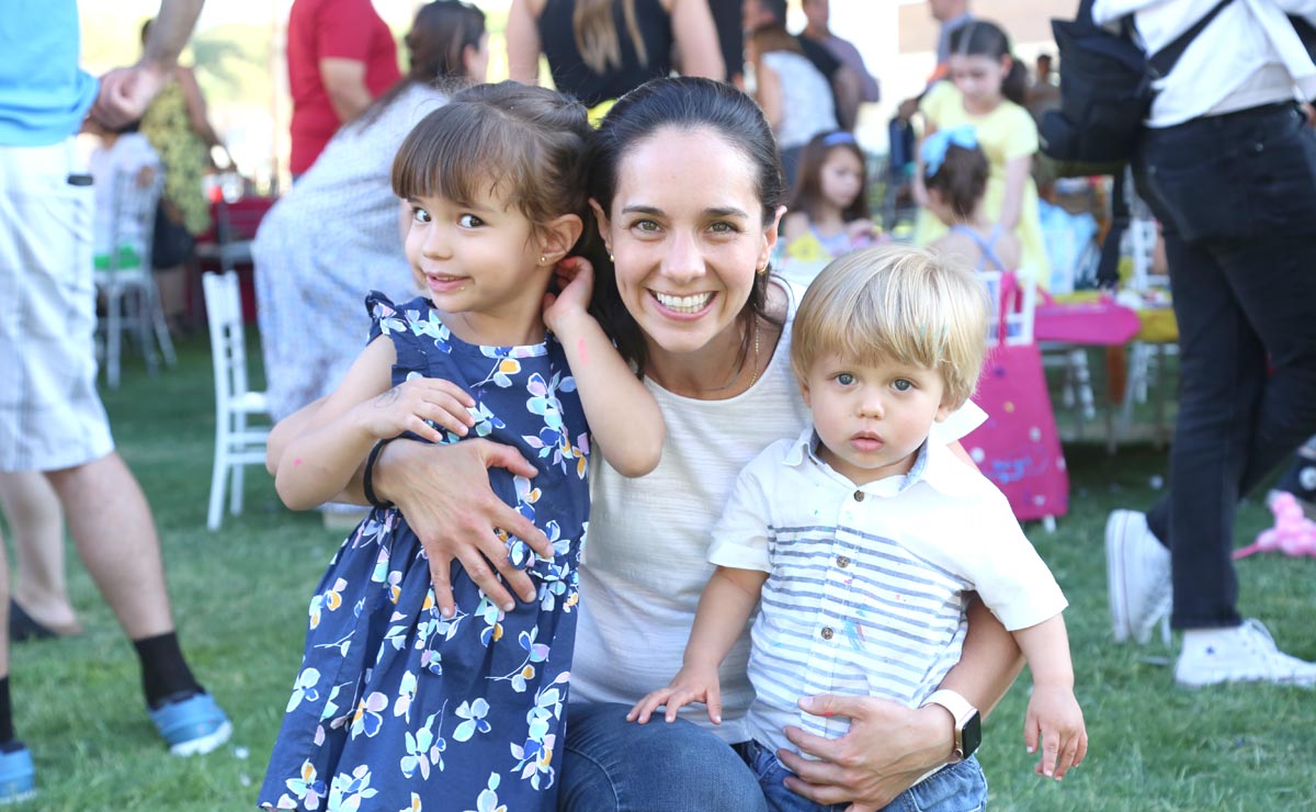 Renata, Nuria y Rodrigo