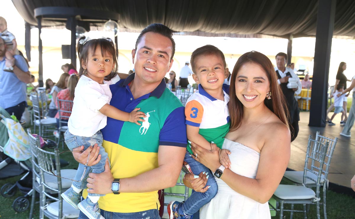Renata, Pedro, Pedro Luis y Marisol