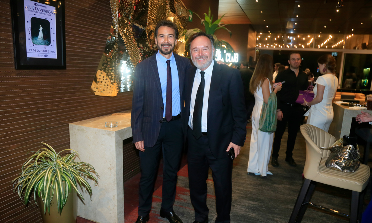 Eudelio Garza Mercado y Paul Brunet / Foto: Omar Valdez