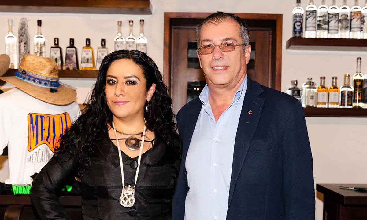 Karla Straffon y Alejandro Noriega
