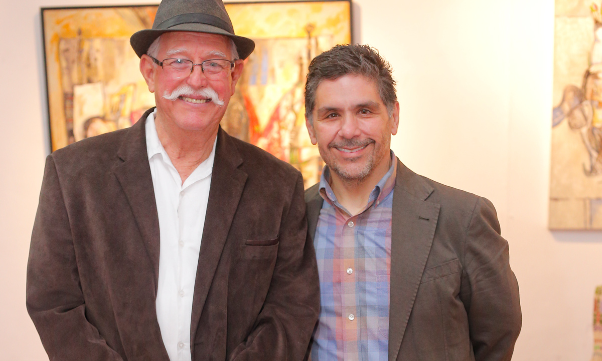 Juan Alanís y Celso Garza / Foto: Daniel Saldívar