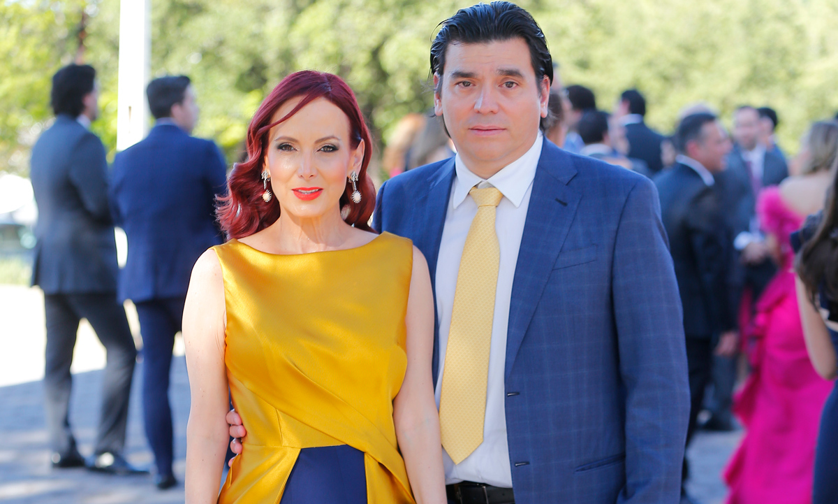 Mónica García de Moyeda y Arturo Moyeda / Foto: Daniel Saldívar