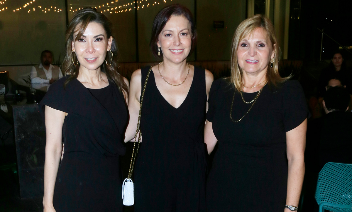 Nydia Rocha, Lucía Lozano de Barrera y Ana Martha Treviño / Foto: Omar Valdez