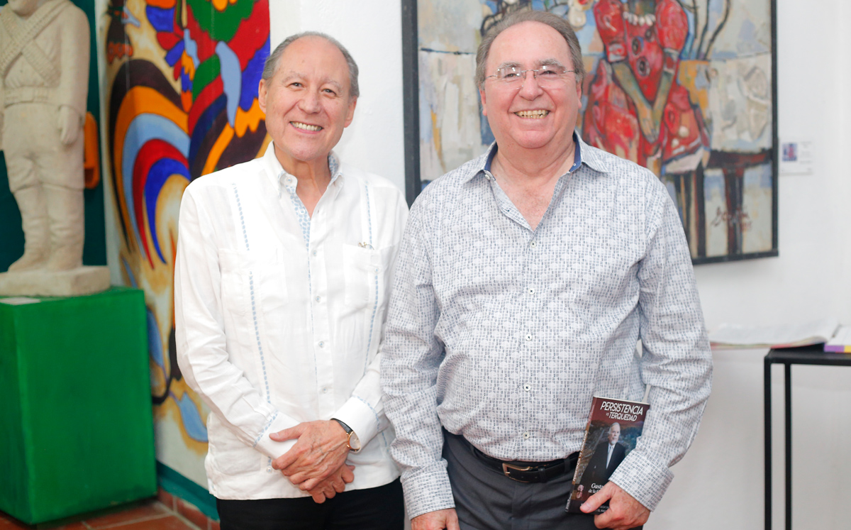 Alberto De la Garza Evia y Alejandro Pérez Elizondo / Foto: Daniel Saldívar