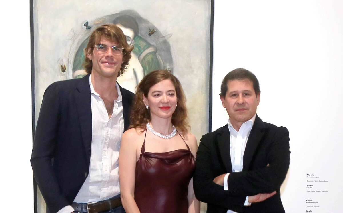 Alexander Adler, Ruth Sofía Campuzano de Sada y Gerardo Páez