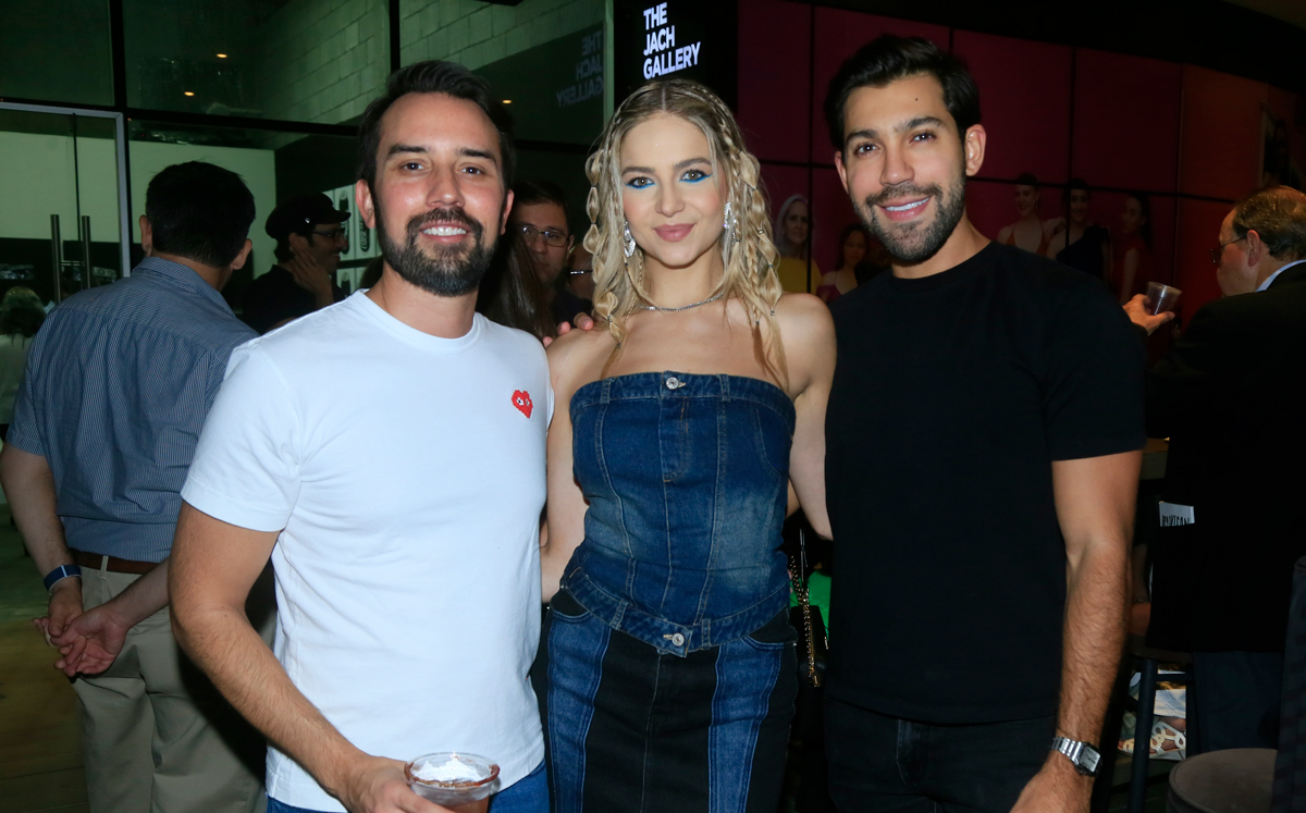Gonzálo Díaz, Mallory Caballero y Joel Barrera / Foto: Omar Valdez