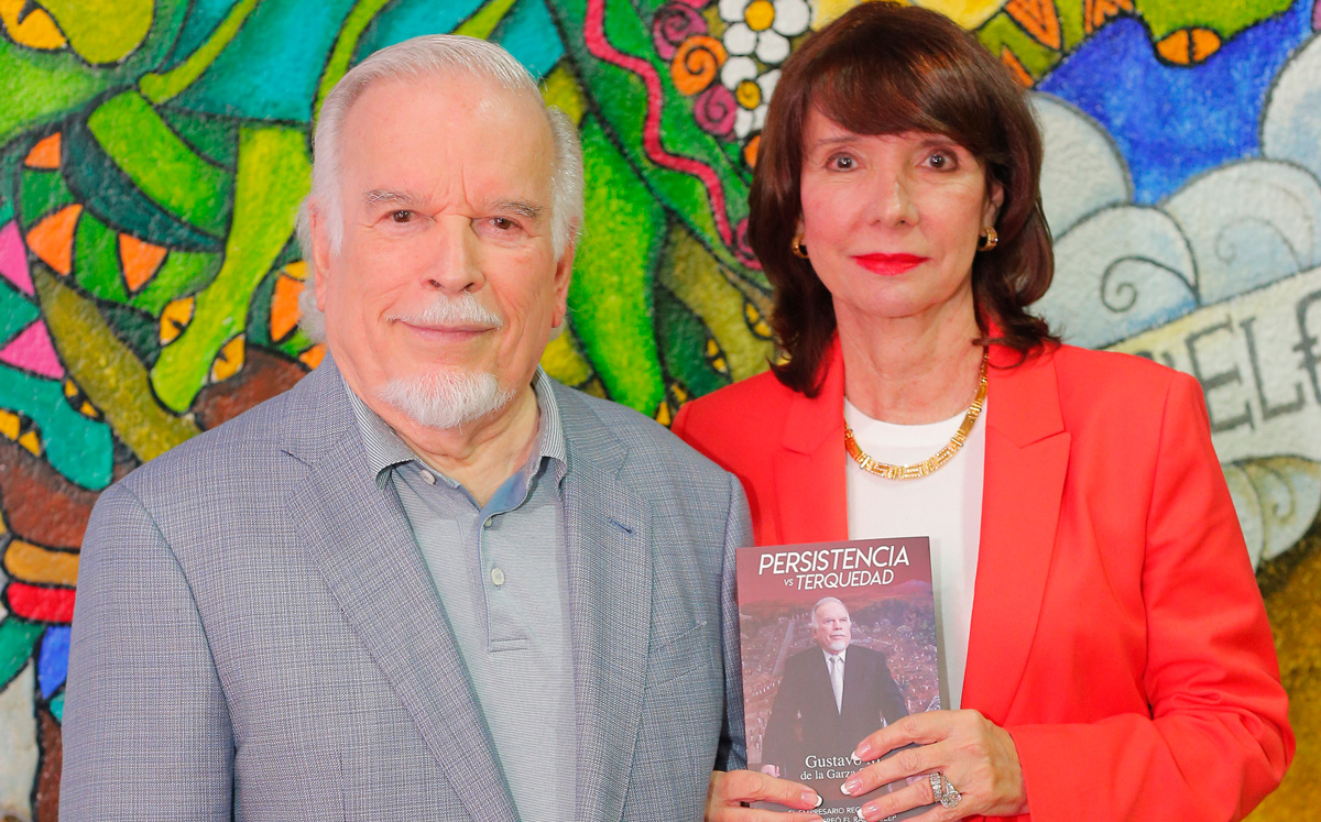 Gustavo De la Garza y Carmen Bortoni / Foto: Daniel Saldívar
