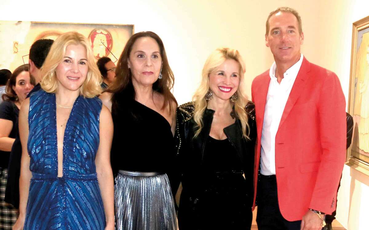 Loreto Villarreal, Loreto Garza Zambrano, Laura González y Mauricio Lobeira