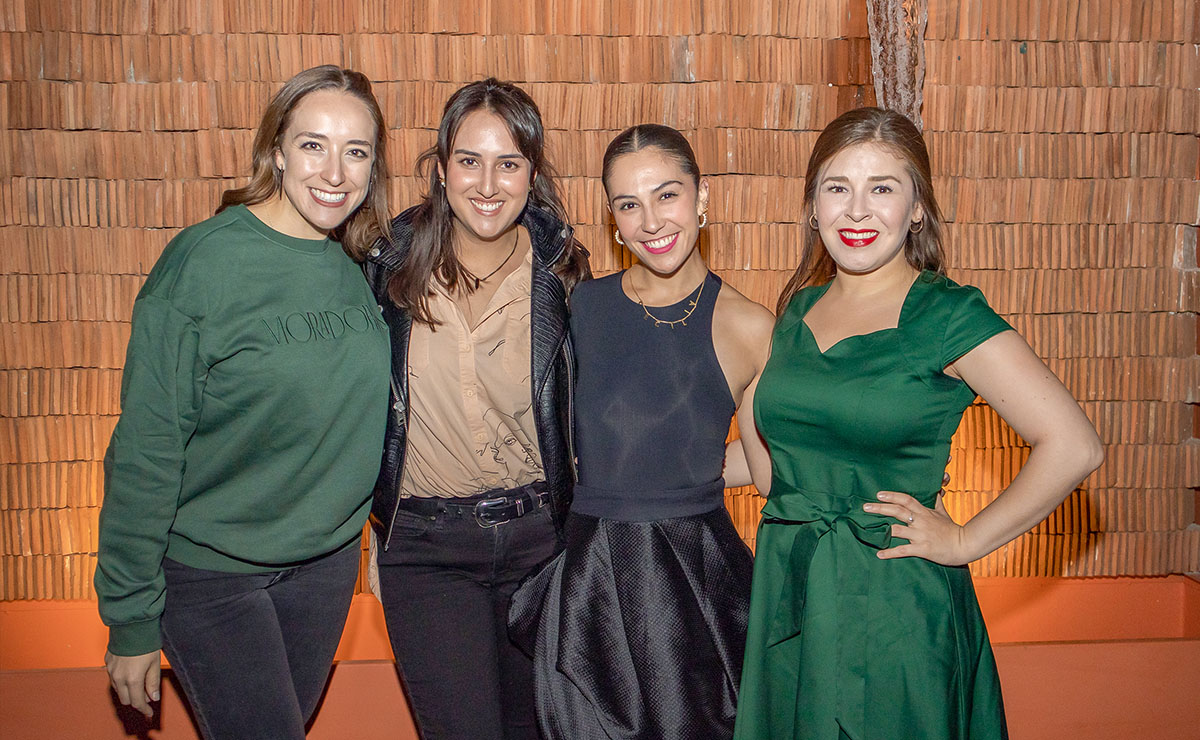 Mónica Quiroz, Cecy Castro, Lucía Bustamante y Sofía Sereno