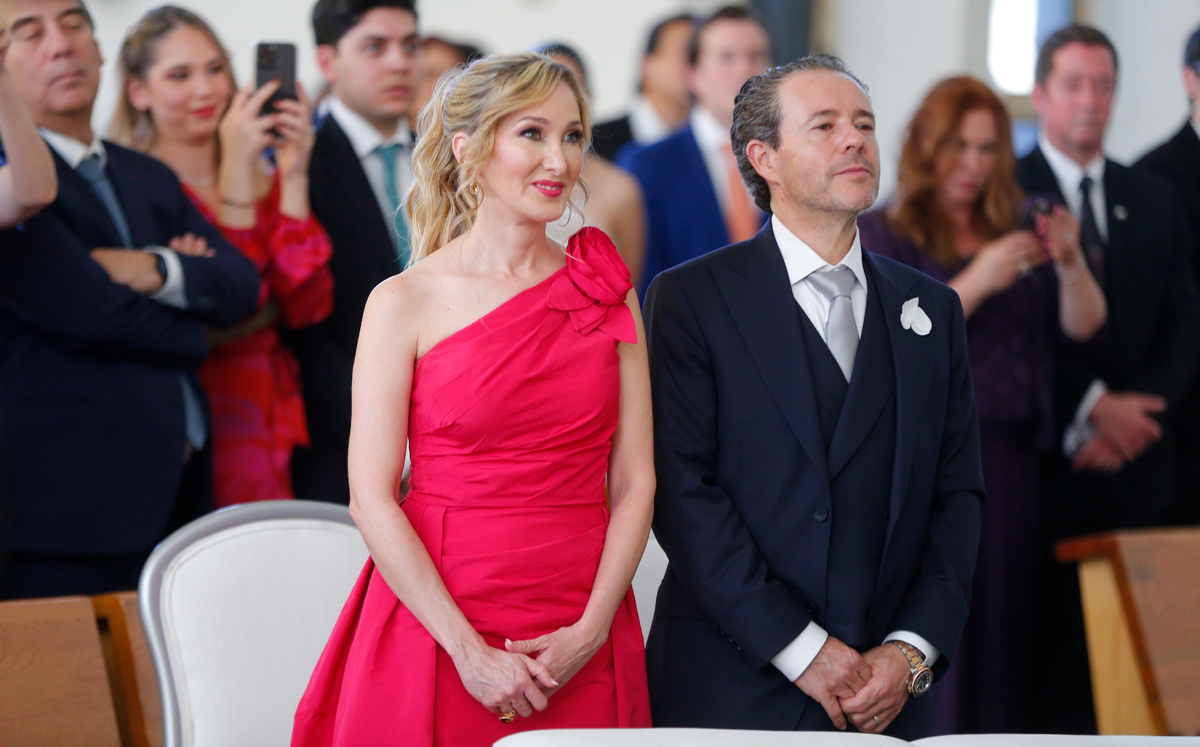 Papás de la Novia. Isamar Gutiérrez de Marroquín y Luis Gerardo Marroquín / Foto: Daniel Saldívar