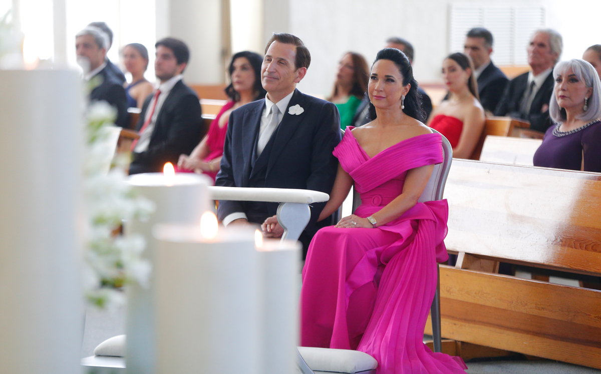 Papás del novio. Laura Valdés de Kalifa y Antonio Kalifa / Foto: Daniel Saldívar