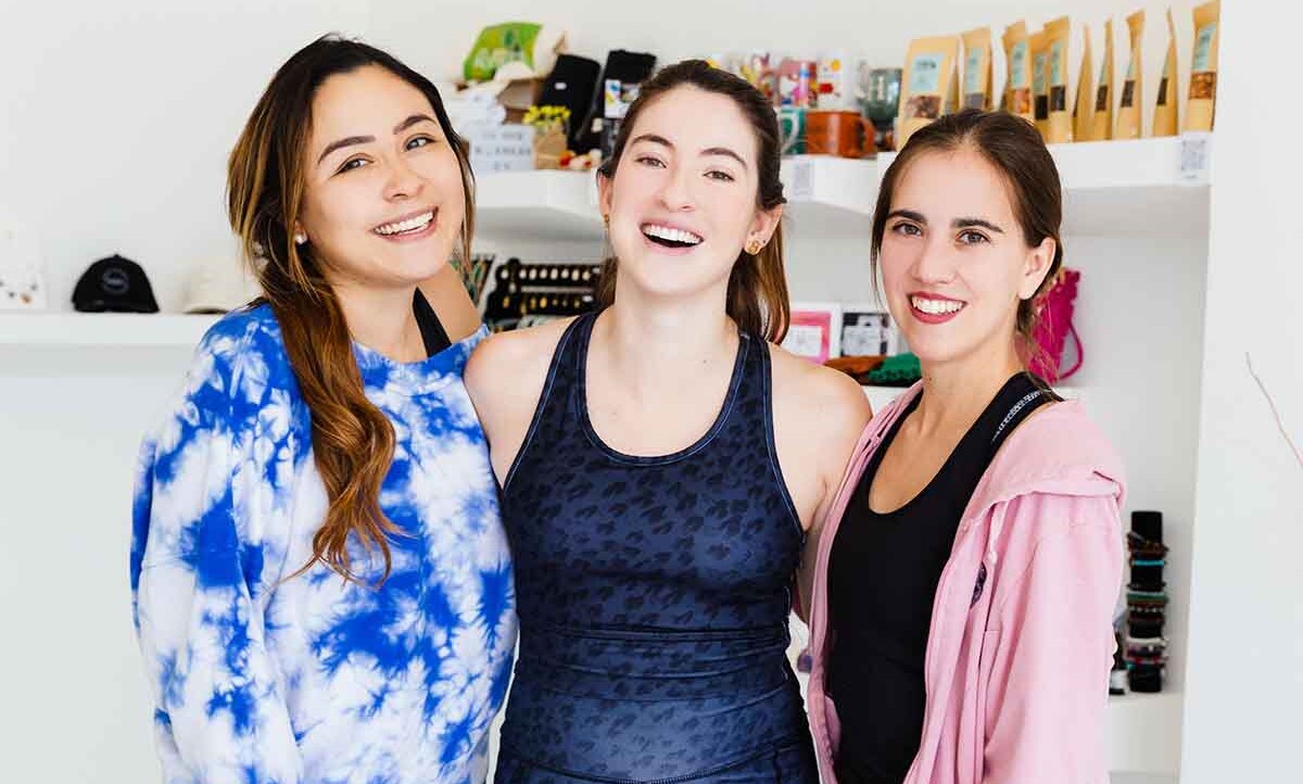Angélica Mendoza, Ana Suárez y Pilar Ramírez