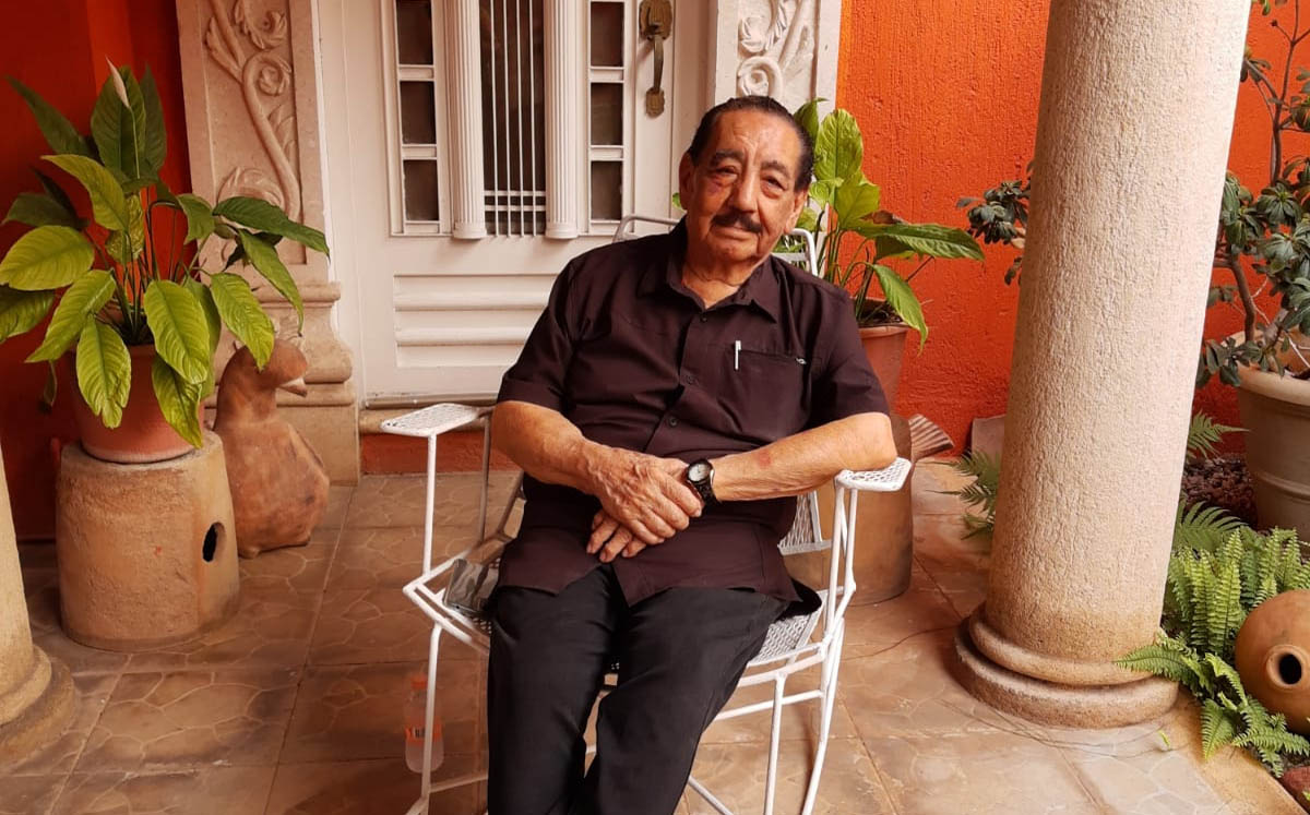 El festejo continuó en su domicilio