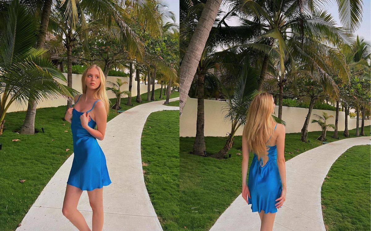 minivestido de Loreto Peralta (Foto: Instagram)