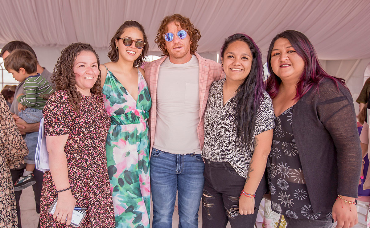 Haide, patricia pliego, Hassan Viades, Frida flores y Adriana Guadarrama