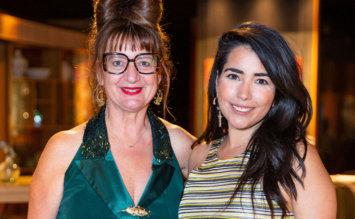 Meteora Fontana y Karla Sarti