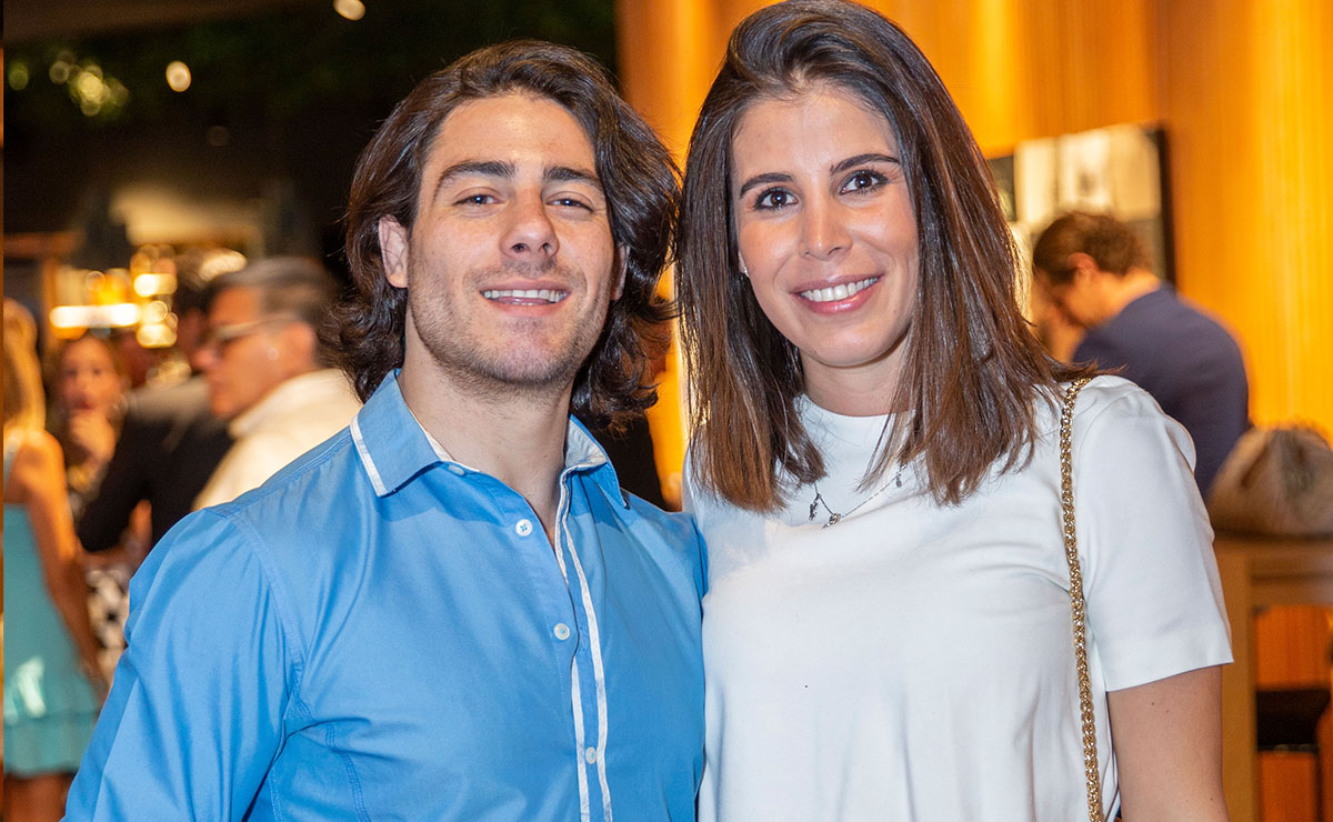 Nicolás Kandel y Michelle Alcahe