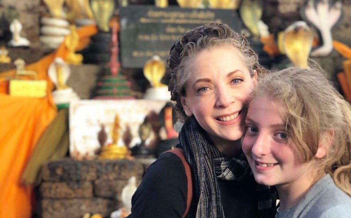 Edith González con su hija (foto: Instagram)