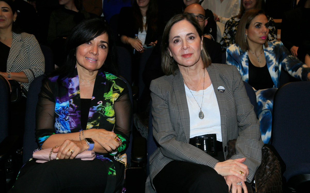 Claudia de Garza y Eva Garza Laguera de Fernández / Foto: Omar Valdez