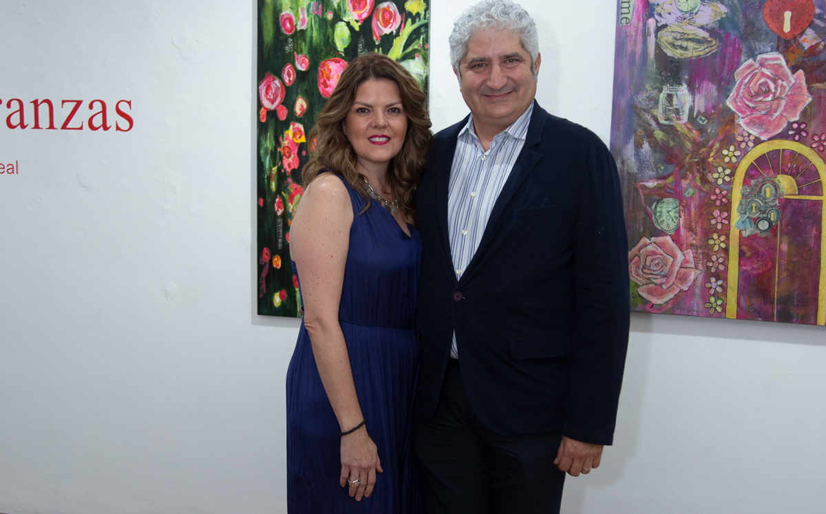 Cristina Villarreal y Ricardo Pérez / Foto: Roberto Alvarado