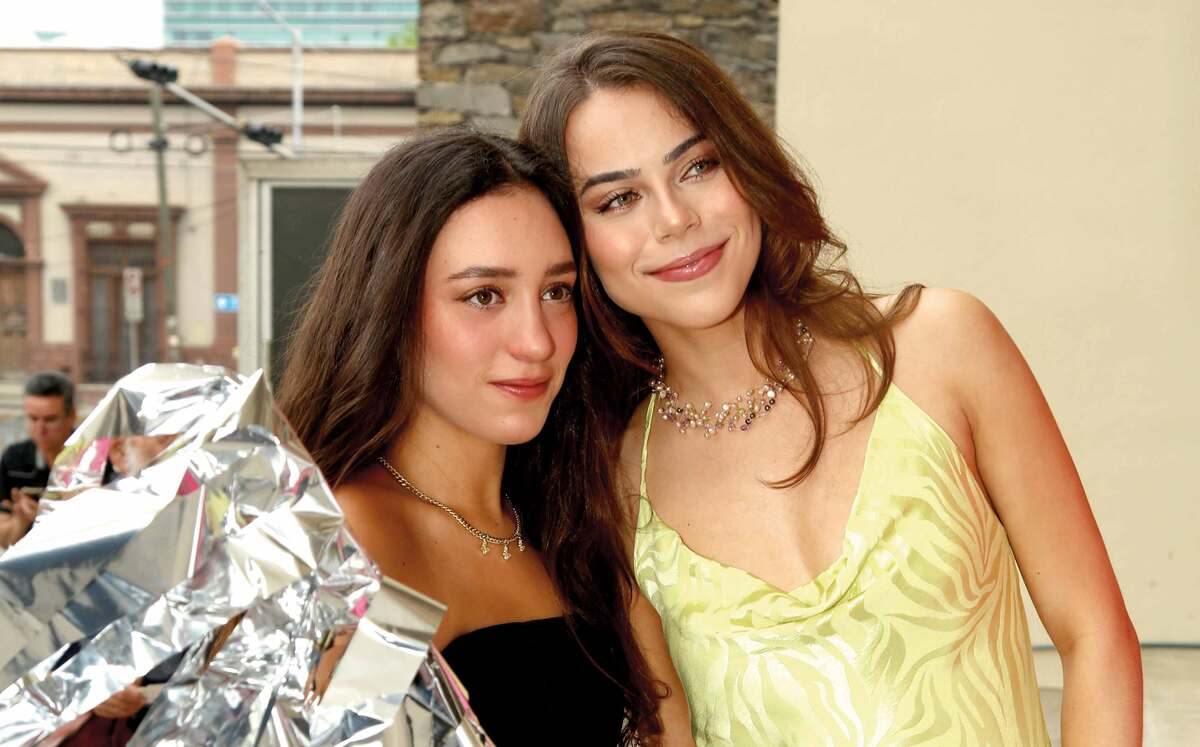 Daniela De la Garza y María Ruiz