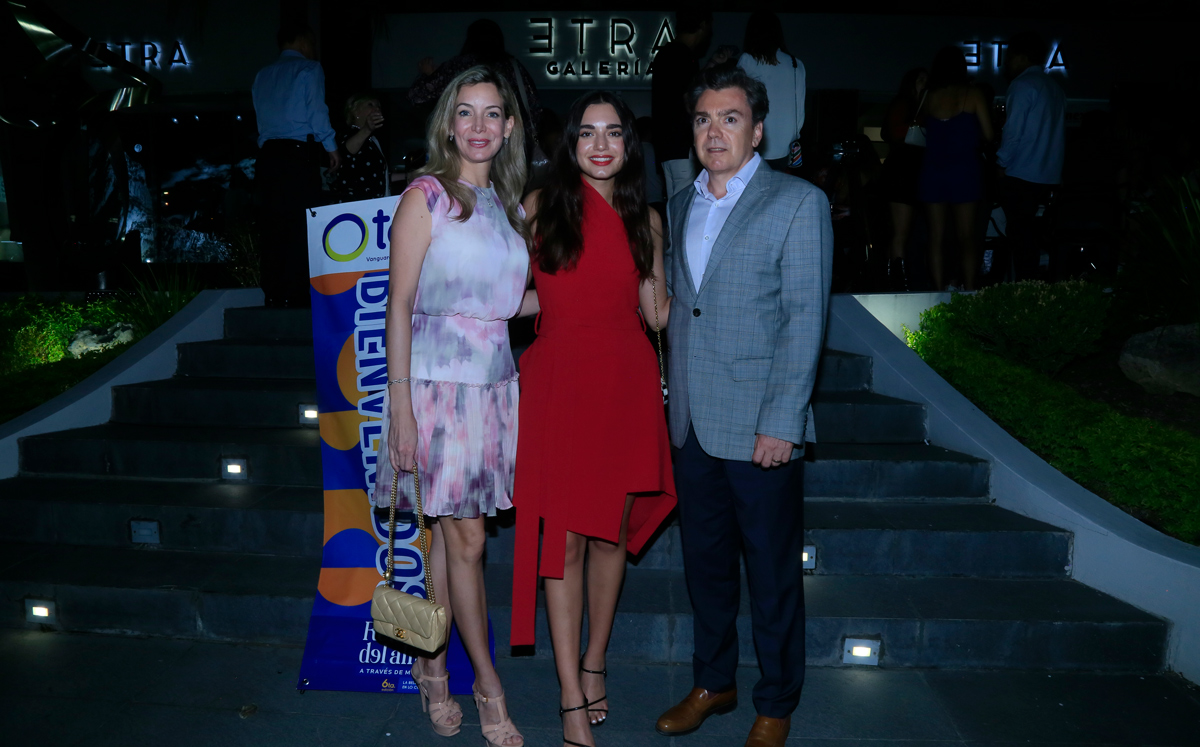 Mágala Martínez de Gómez, Mágala Gómez e Ismael Gómez / Foto: Omar Valdez