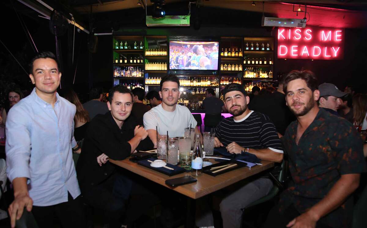 Mauricio Flores, Andrés Magaña, Miguel Zertuche, Daniel García y Antonio Garza