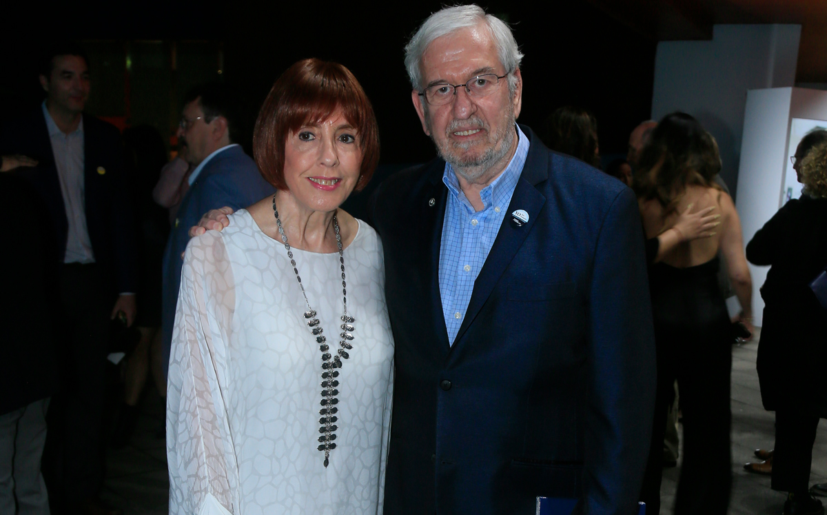 Nora Guzmán de López del Puerto y Patricio López del Puerto  / Foto: Omar Valdez