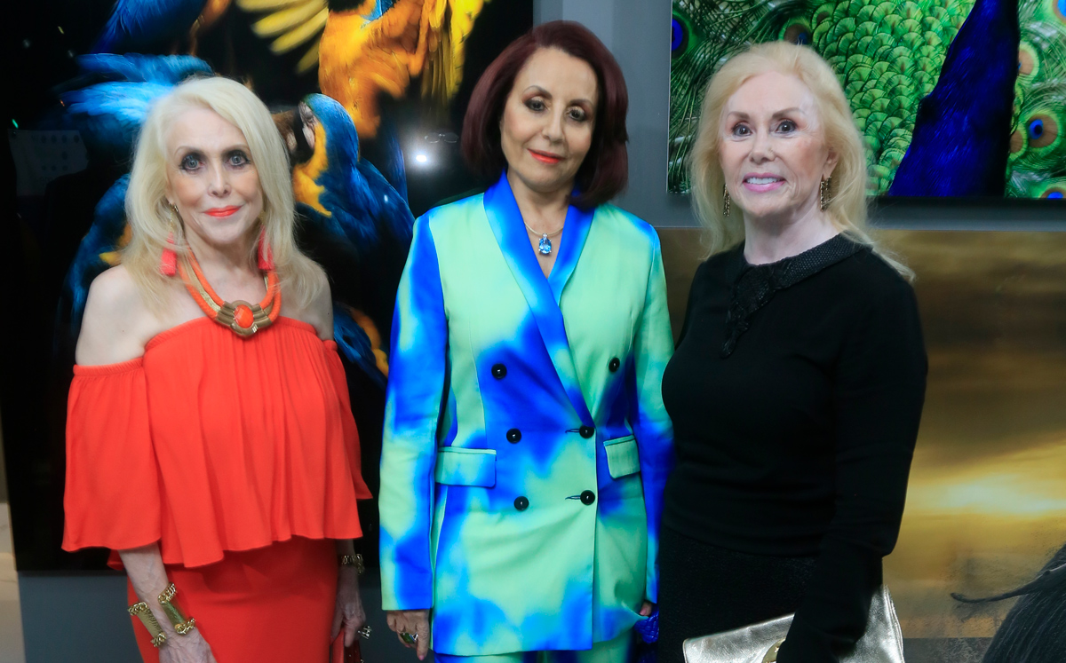 Tey González de Salas, Amalia Lozano de Maiz y Lucila Araico / Foto: Omar Valdez