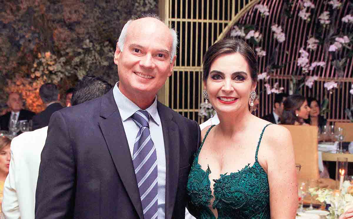 Alberto Barnetche y Denisse Suarez