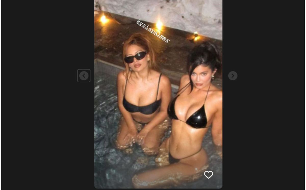 Kylie Jenner desafía a la moda con arriesgado bikini de cuero (Foto: Instagram)