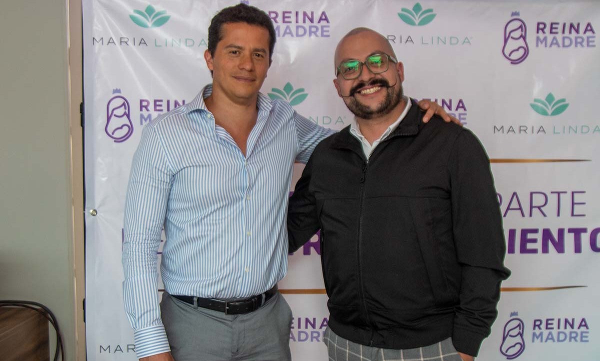 Christian Landi y Manuel Rojas