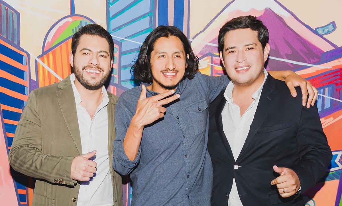 Artista y Patrocinadores. Carlos Gómez, Vincent Mutant y Marco Cabañas