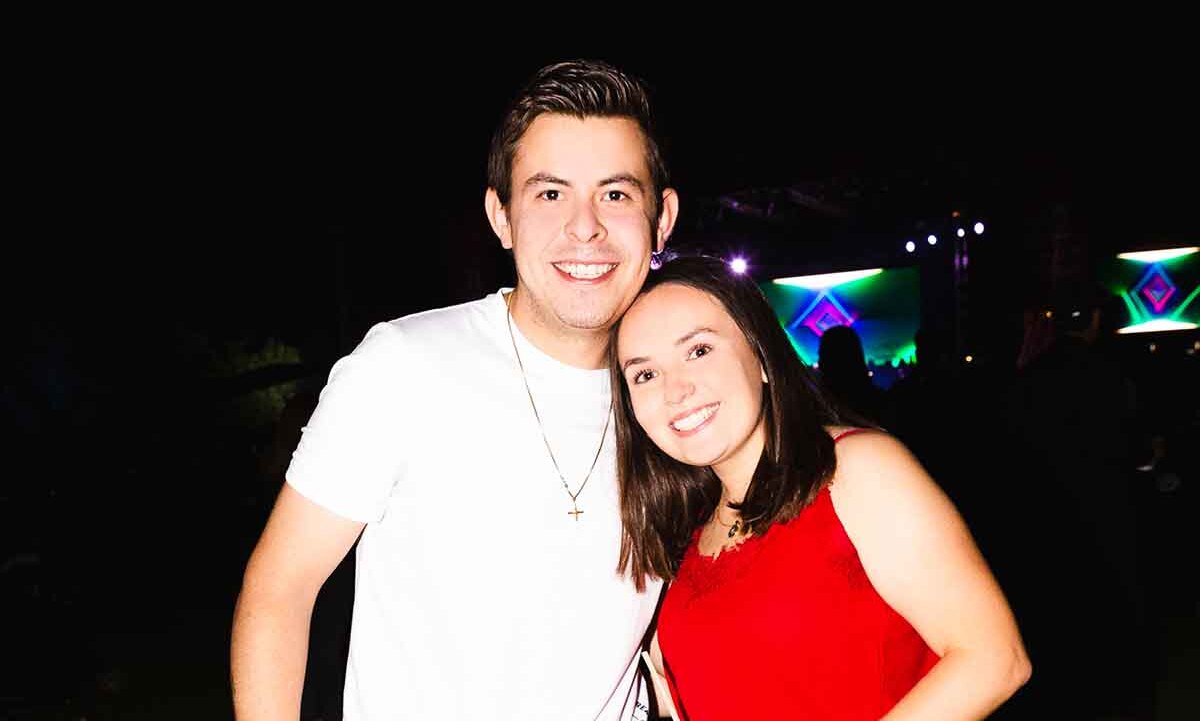 Sergio Sánchez y Michelle Saldaña