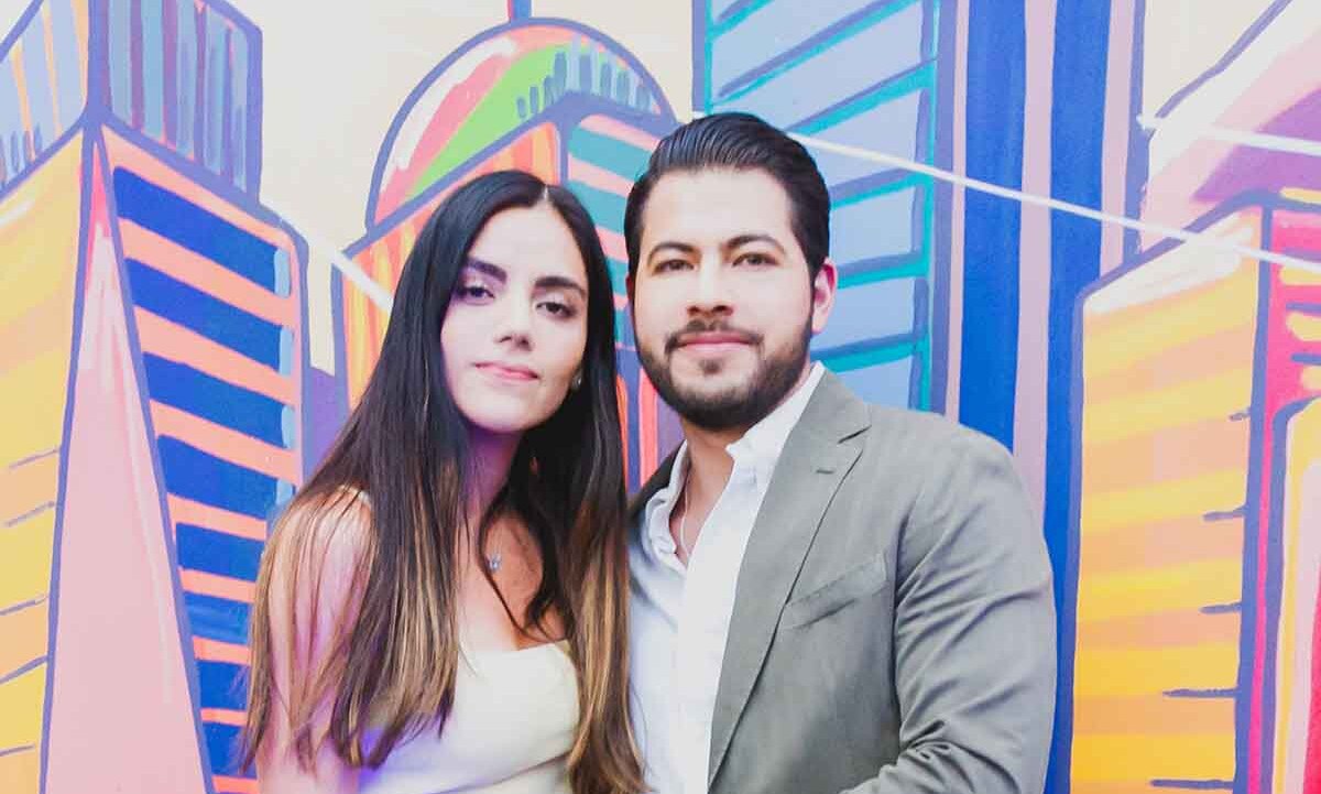 Sandra Salmorán y Carlos Gómez
