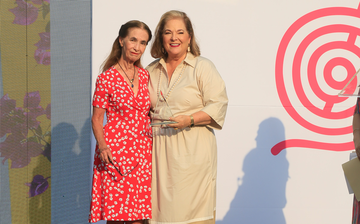 Amparo Espinosa y Liliana Melo de Sada / Foto: Omar Valdez