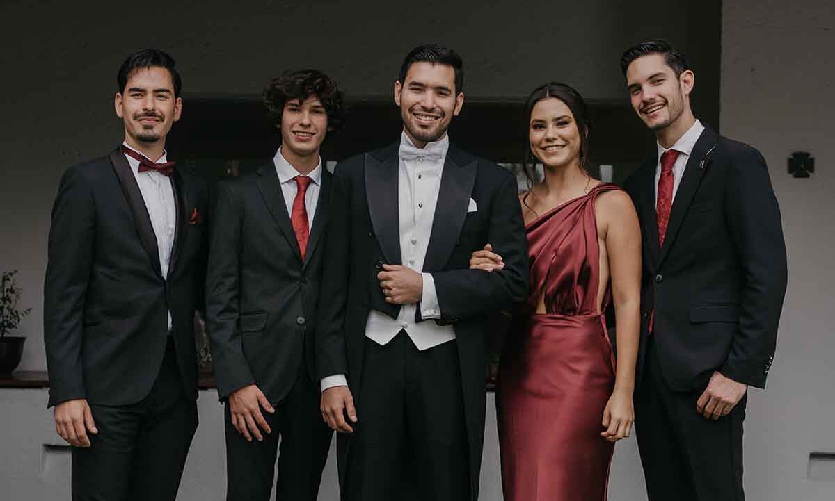 José Carlos, José Luis, Ana Sofía y Emiliano Cruz