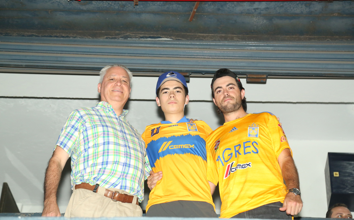 Diego Galván, Aldo Galván y Claudio García / Foto: Roberto Alvarado