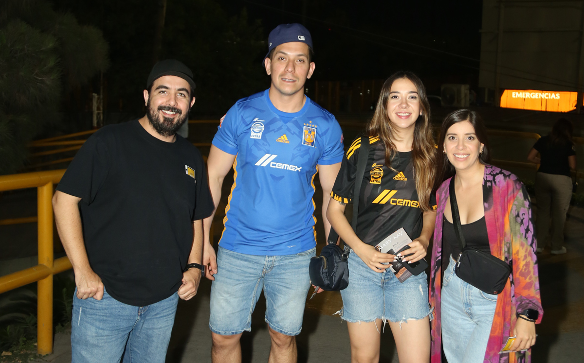 Eloy Herrero, Pedro Jasso, Melisa Gozález y Alejandra González / Foto: Roberto Alvarado