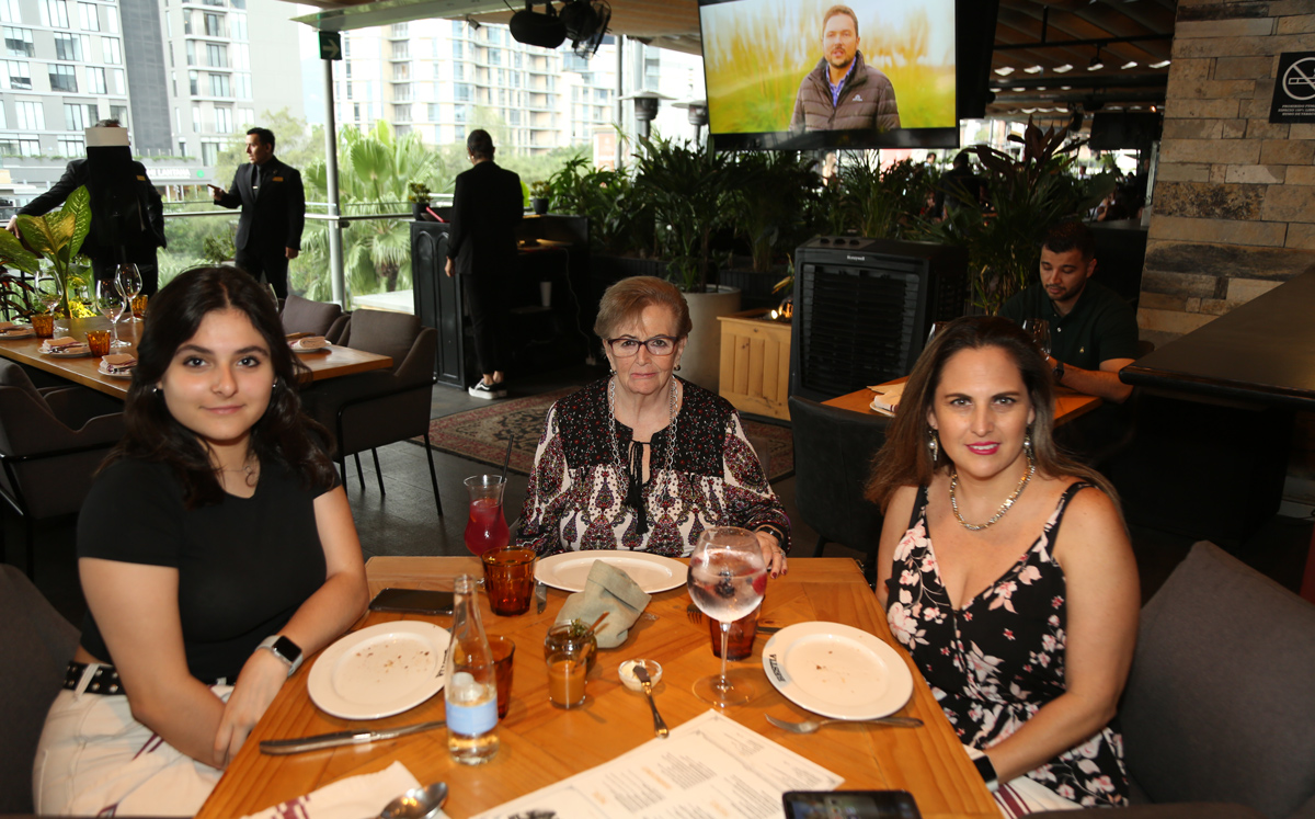 Fernanda Urdian, María Dolores Espinoza y Fernanda Luna / Foto: Roberto Alvarado
