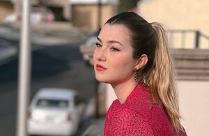Meleni Carmona posa en bikini a cuadros (Fotos: Instagram)