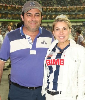 Rafael Selem y Roberta Barrera de Selem