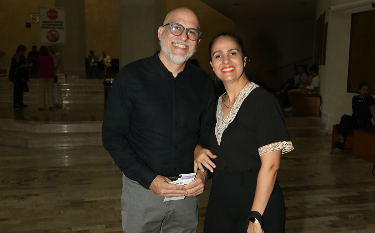 Roberto Hernández y Paloma Moreno / Foto: Roberto Alvarado